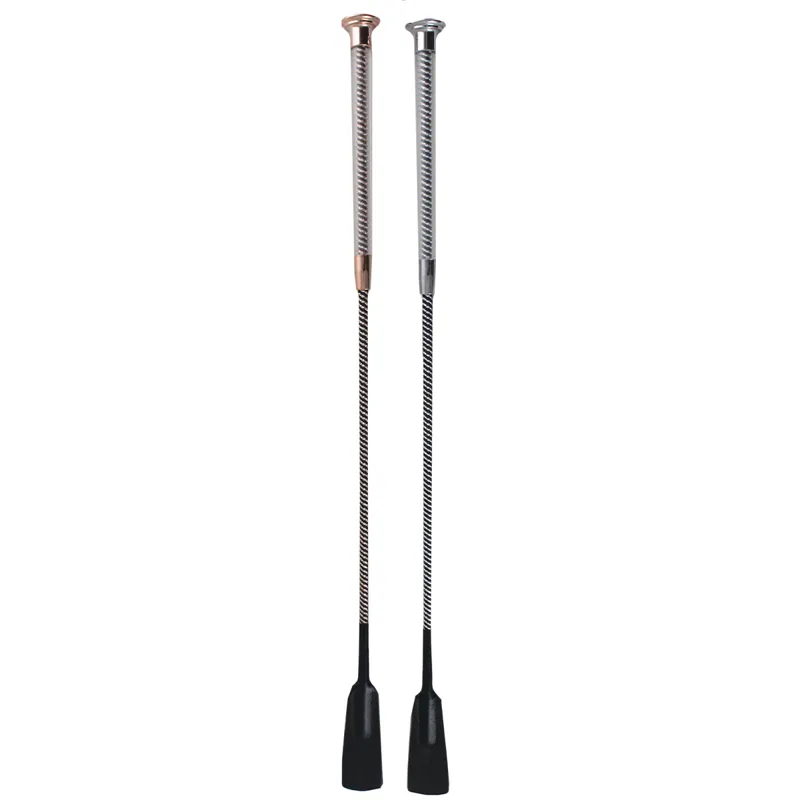 Woof Wear Vortex Riding Whip - Silver-2