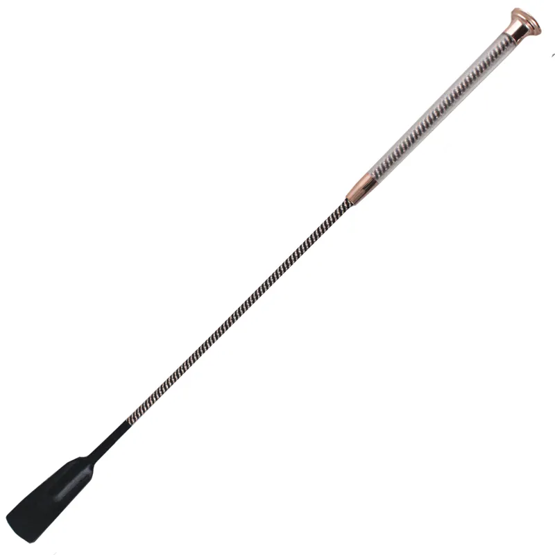 Woof Wear Vortex Riding Whip - Rose Gold