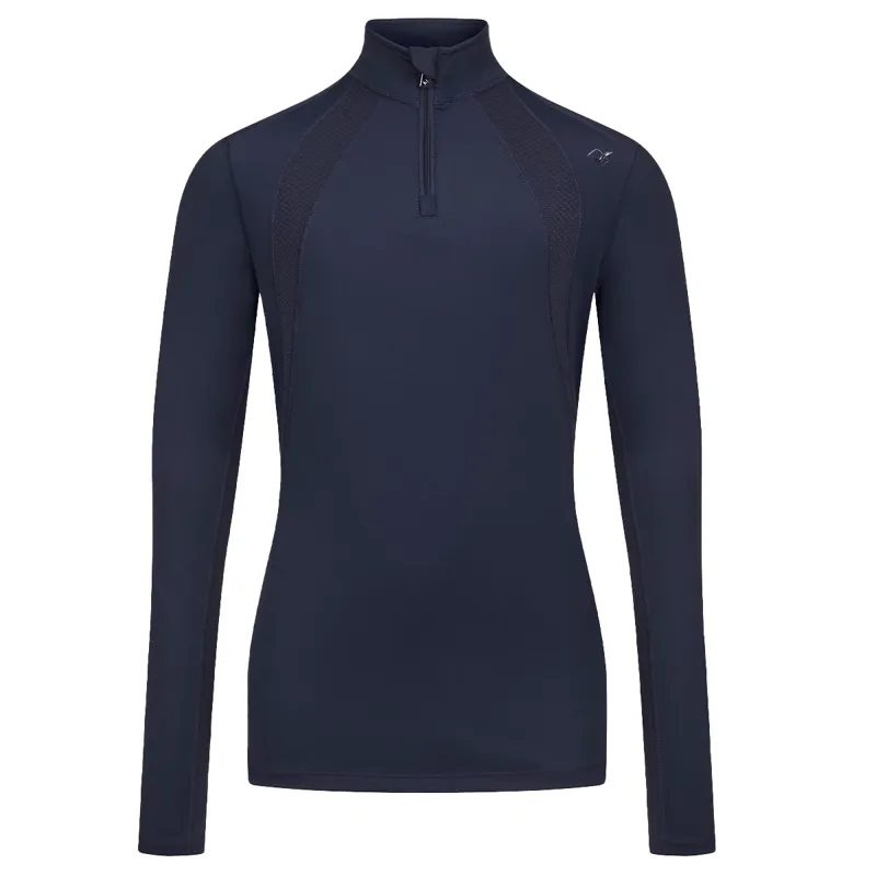 LeMieux Young Rider Mia Mesh Junior Base Layer - Navy- 7-8yrs