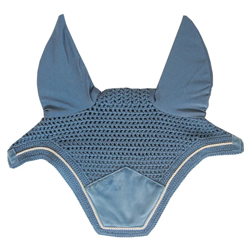 Kentucky Wellington Velvet Fly Veil - Light Blue
