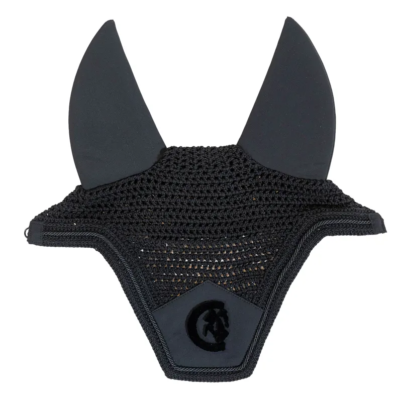 Kentucky Wellington 3D Logo Soundless Fly Veil - Black