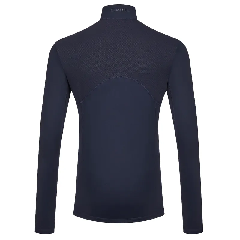 LeMieux Young Rider Mia Mesh Junior Base Layer - Navy- 7-8yrs-3