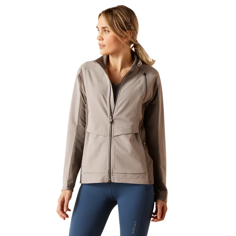 Ariat Breathe Deep Ladies Water Resistant Jacket - Zinc