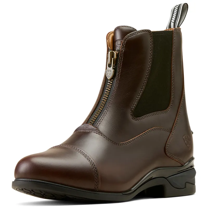 Ariat Devon Axis Ladies Paddock Boots - Waxed Chocolate