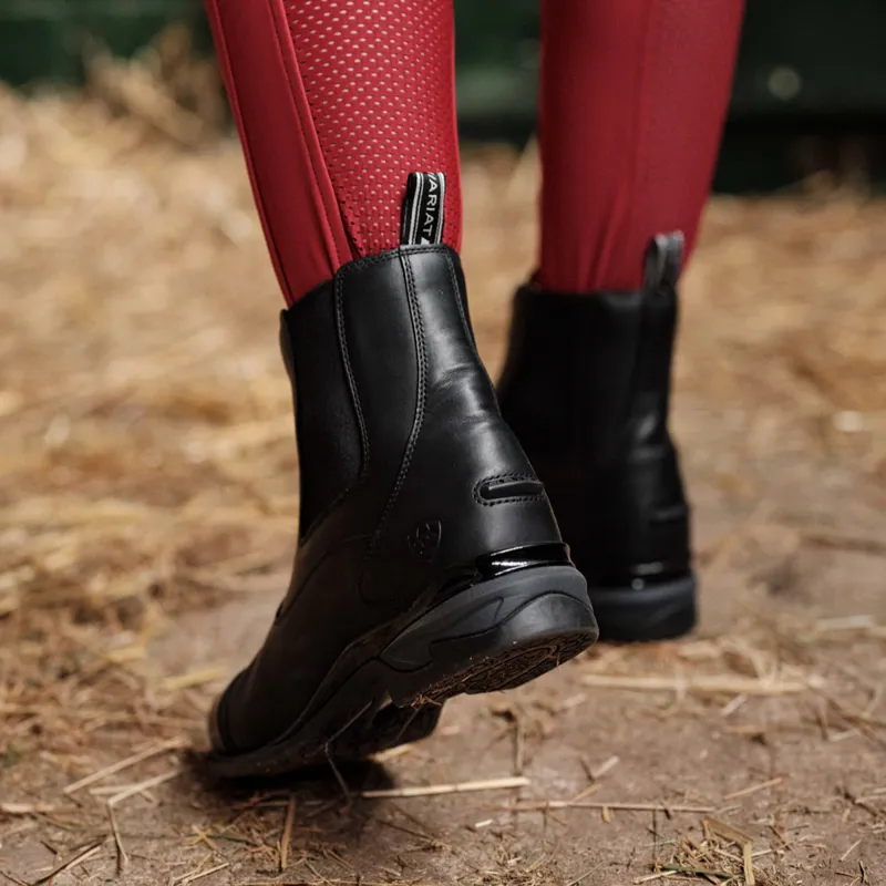 Ariat Devon Axis Ladies Paddock Boots - Black-9