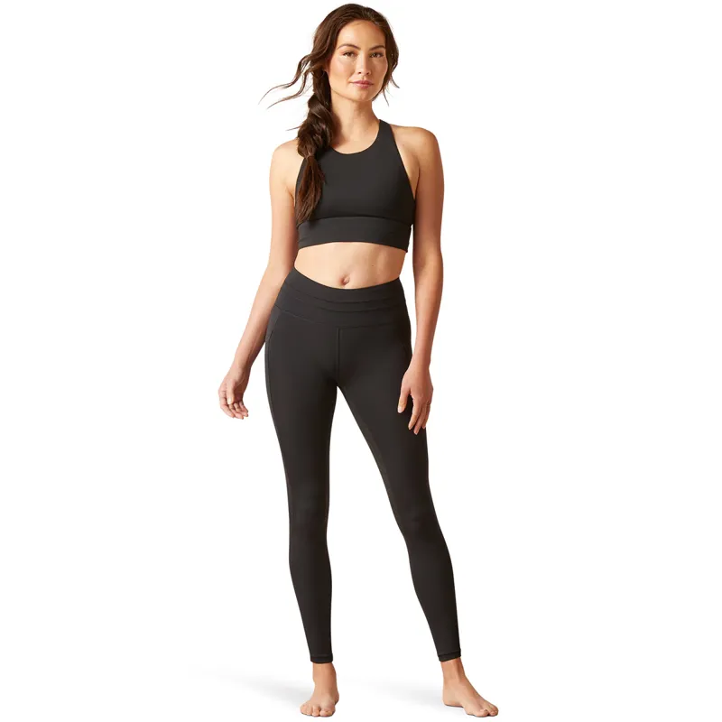 Ariat EOS 2.0 Full Grip Womens Riding Tights - Black-2