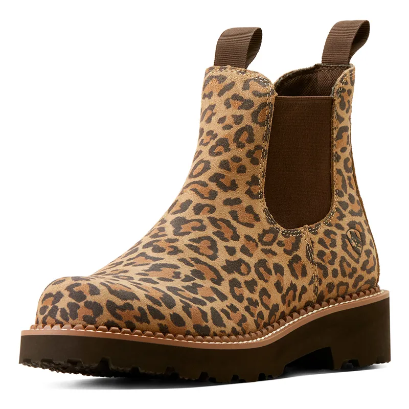 Ariat Fatbaby Twin Gore Ladies Boots - Cheetah/Chocolate
