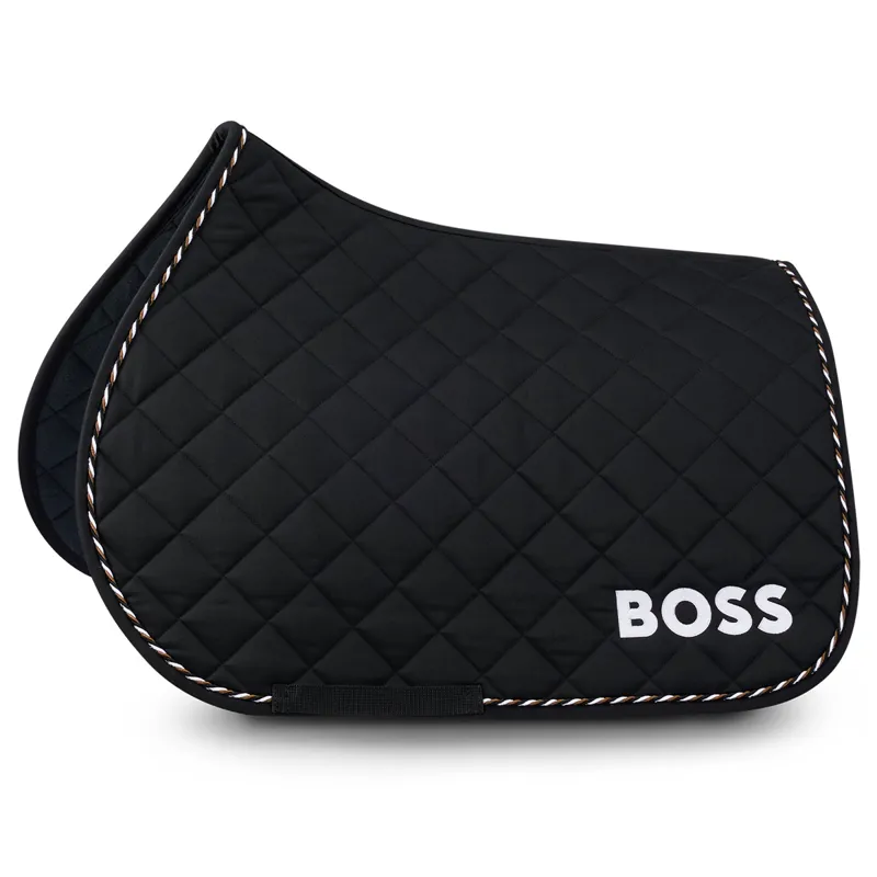 BOSS Equestrian Signature Jump Saddlecloth - Black
