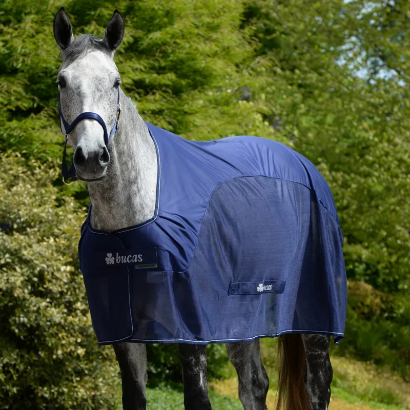 Bucas Competition Cooler Rug - Navy-5