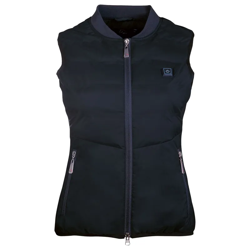 HKM Comfort Temperature Womens Heated Gilet - Black