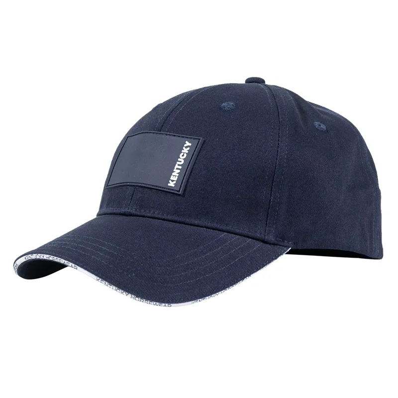 Kentucky Rubber Logo Baseball Cap - Navy