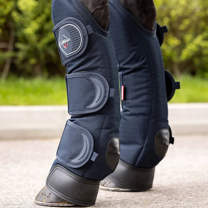 LeMieux Travel Boots - Navy-3