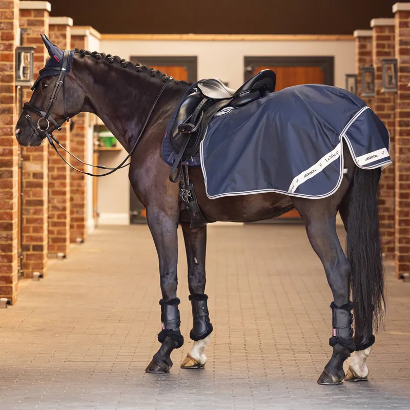 LeMieux Arika Waterproof Quarter Sheet - Navy