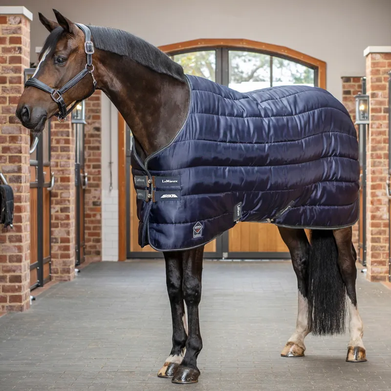 LeMieux Arika Stable-Tek 200g Standard Neck Stable Rug - Navy
