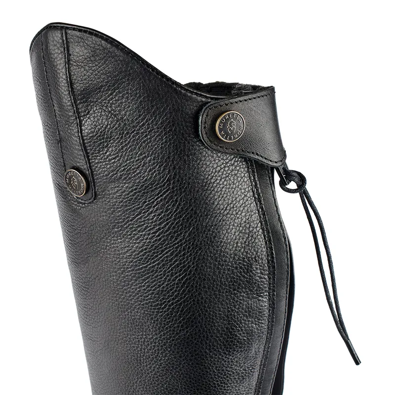 Moretta Gianna Tall Riding Boots - Tall Height - Black-7