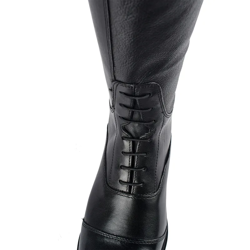 Moretta Gianna Tall Riding Boots - Standard Height - Black-3