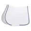 Kentucky Glitter Rope Jump Saddlecloth - White/Navy