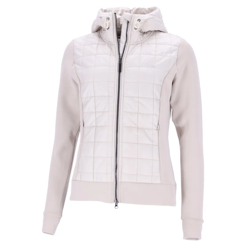 Schockemohle Sulaine Style Ladies Hybrid Jacket - Chalk-1