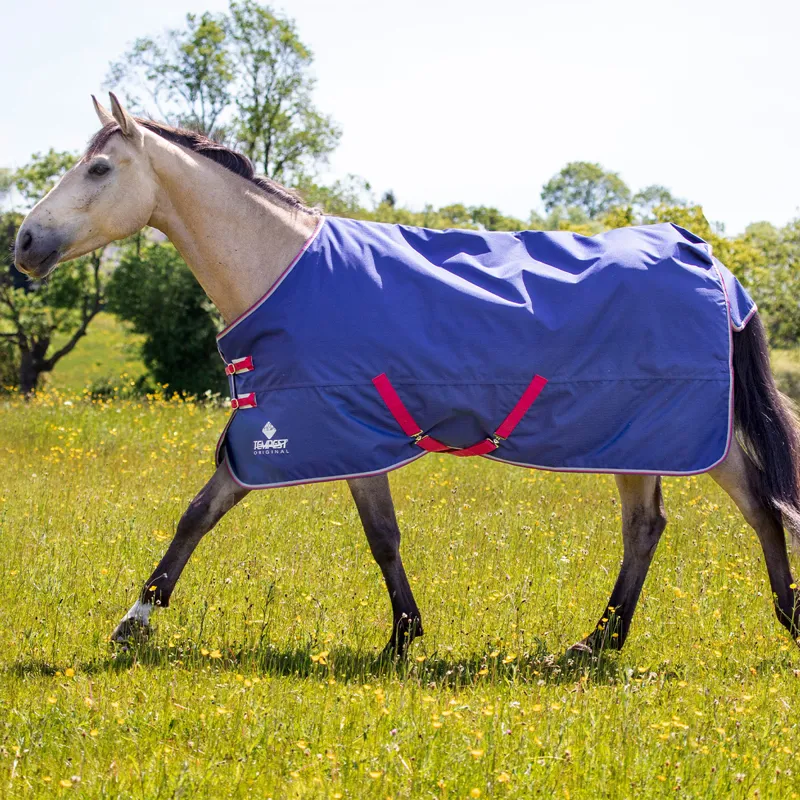 Shires Tempest Original Air Motion 0g Standard Neck Turnout Rug - Navy-5