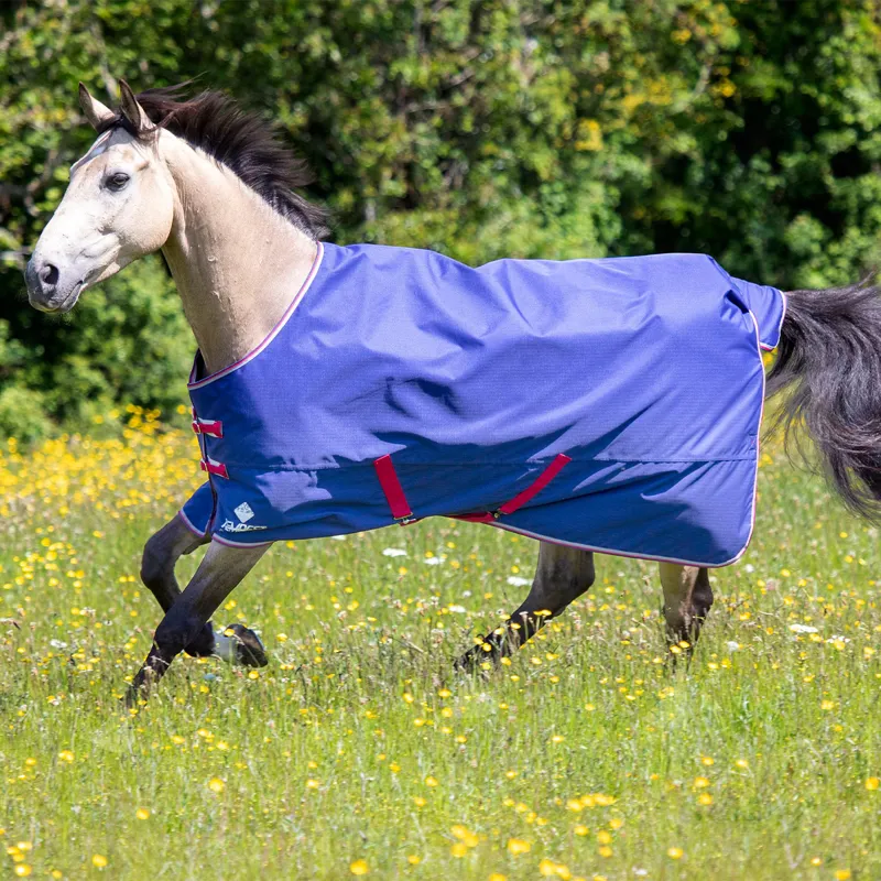 Shires Tempest Original Air Motion 0g Standard Neck Turnout Rug - Navy-2