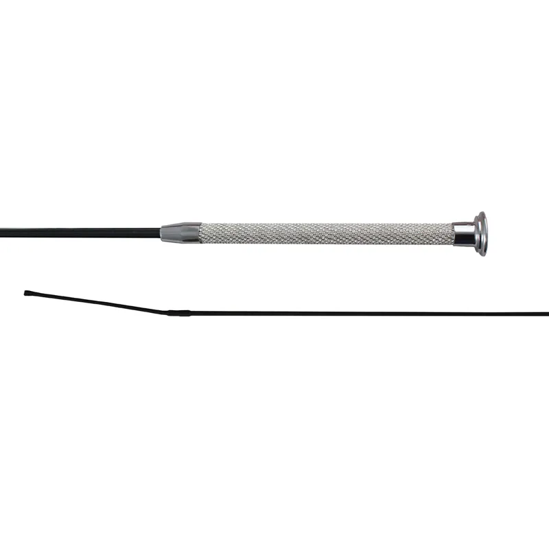 Woof Wear Glitz Dressage Whip - Silver