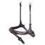 Schockemohle Ancona Select Noseband - Espresso/Silver