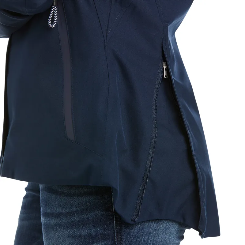 Ariat Coastal Womens Waterproof Jacket - Navy-4