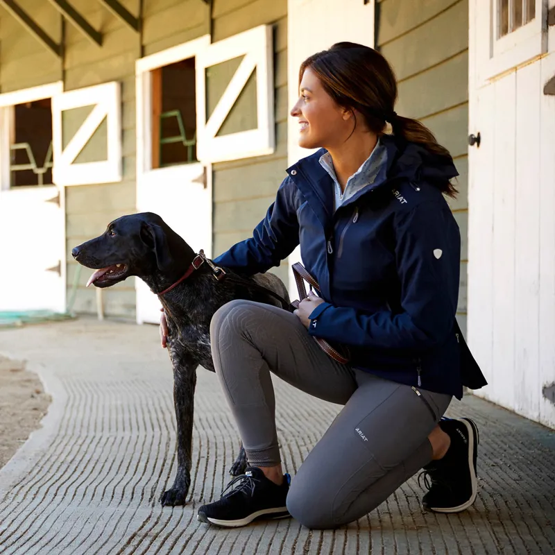 Ariat Coastal Womens Waterproof Jacket - Navy-5