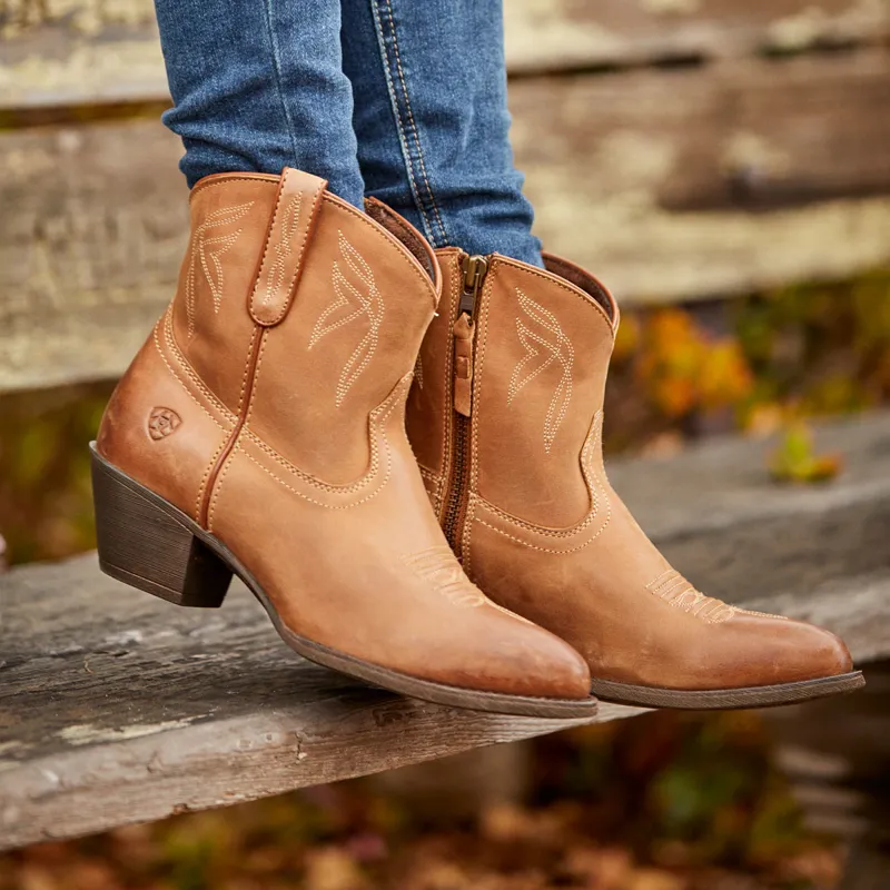 Ariat Darlin Womens Western Boots - Burnt Sugar-1