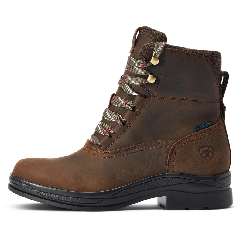 Ariat Harper H2O Ladies Short Country Boots - Chocolate -2