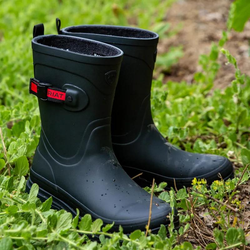 Ariat Kelmarsh Mid Womens Short Wellies - Navy-5