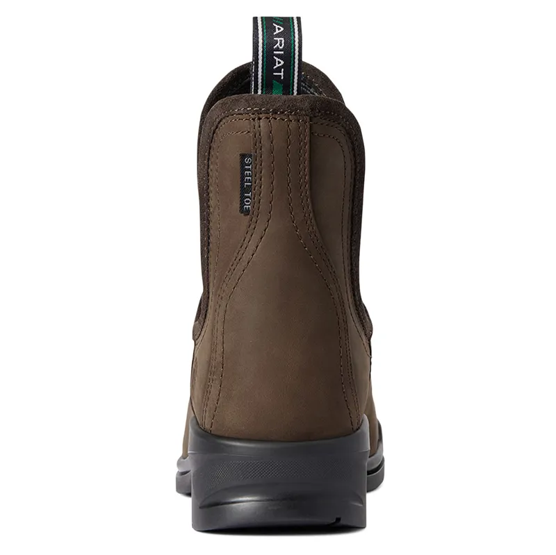Ariat Keswick Ladies Steel Toe Paddock Boots - Distressed Brown-1