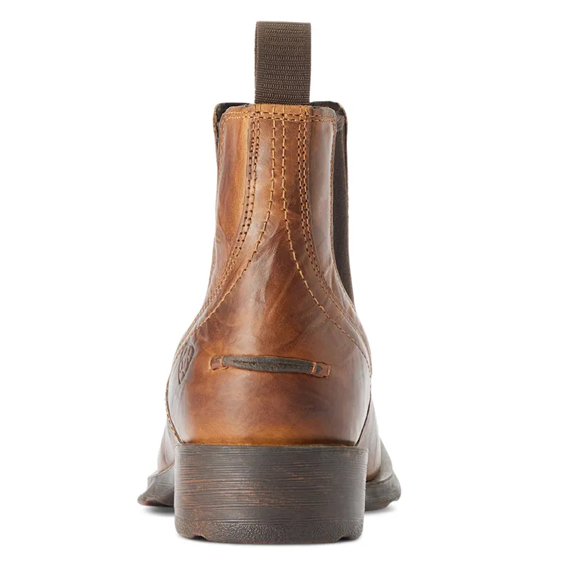 Ariat Mens Midtown Rambler Western Boots - Barn Brown-2