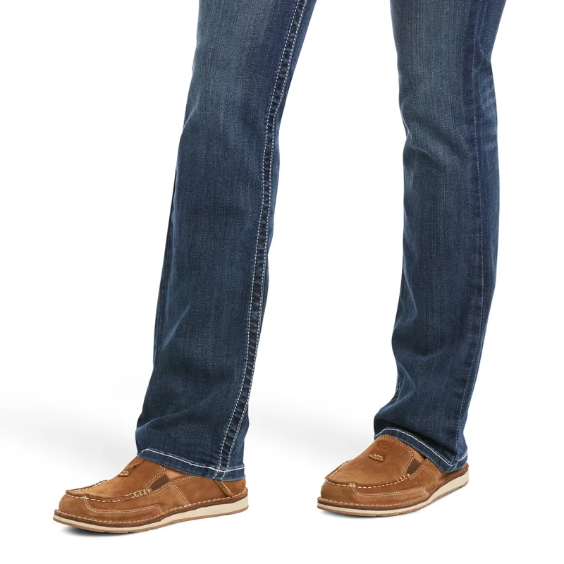 Ariat R.E.A.L. Mid Rise Ivy Womens Straight Leg Jeans - Dresden-3