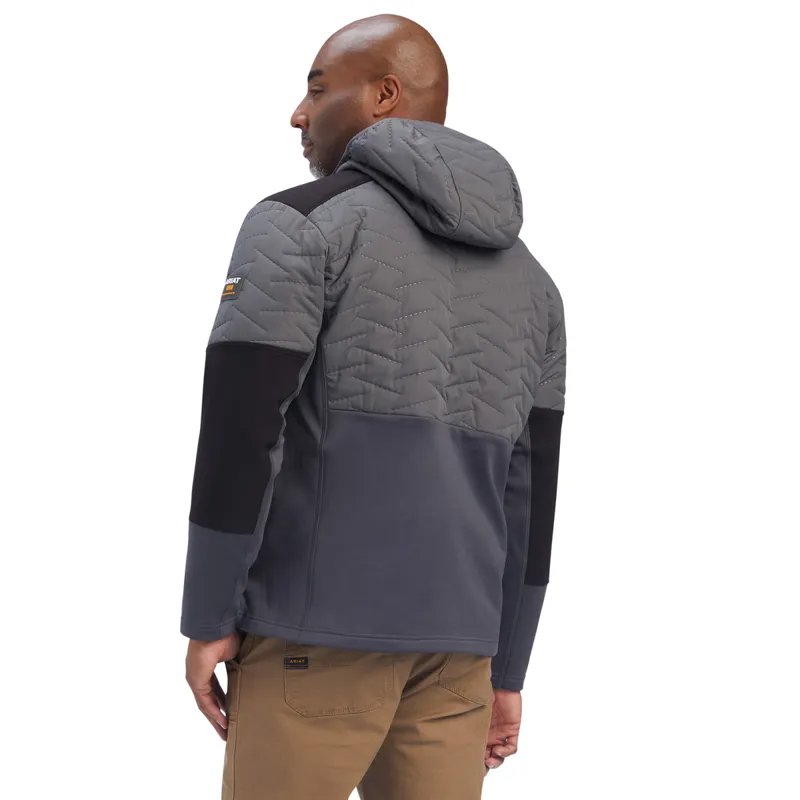 Ariat Rebar Cloud 9 Mens Insulated Jacket - Rebar Grey-1