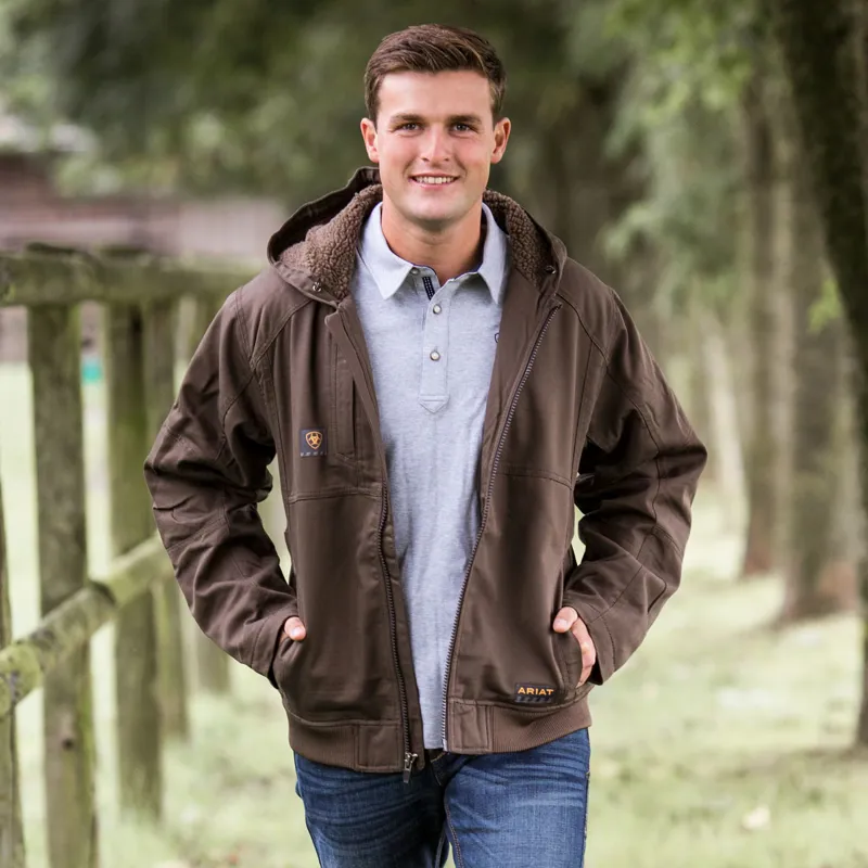 Ariat Rebar DuraCanvas Mens Jacket - Wren-2