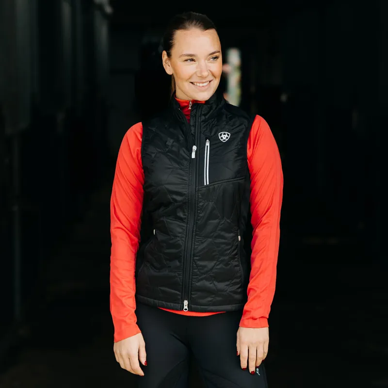 Ariat Fusion Insulated Womens Gilet - Black-2
