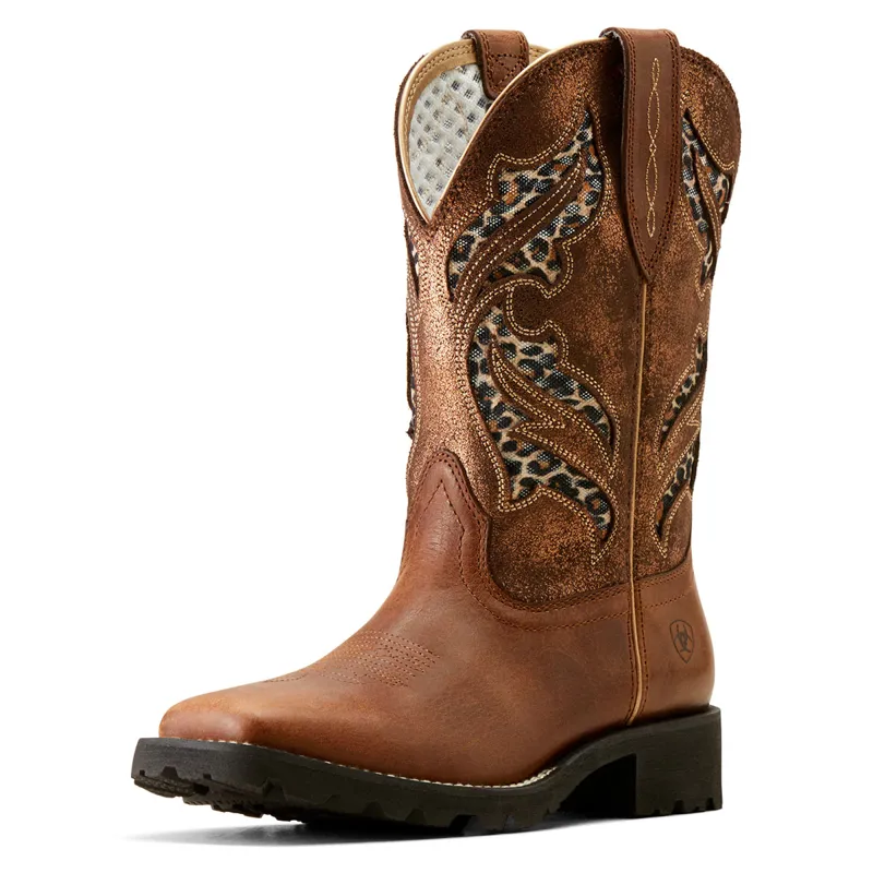 Ariat Unbridled Rancher VentTEK Ladies Western Boots - Hickory Smoke
