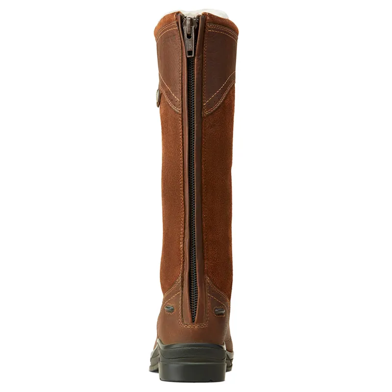 Ariat Wythburn Sherpa Tall Waterproof Womens Country Boots - Dark Brown-2