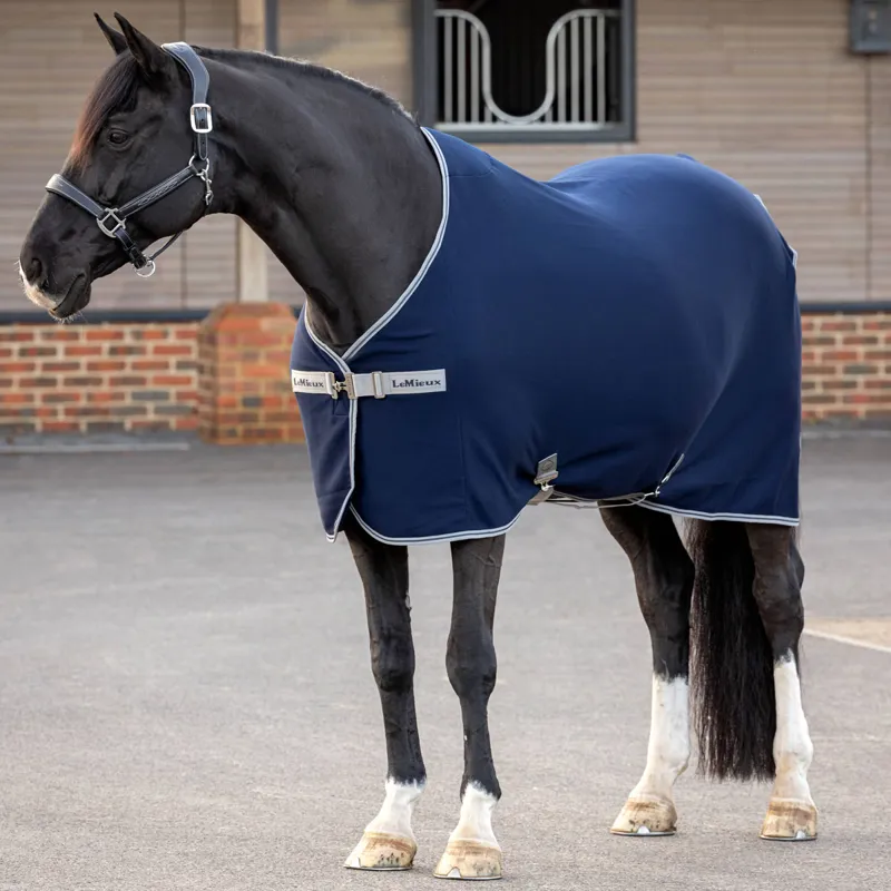 LeMieux Arika Jersey-Tek Fleece Rug - Navy