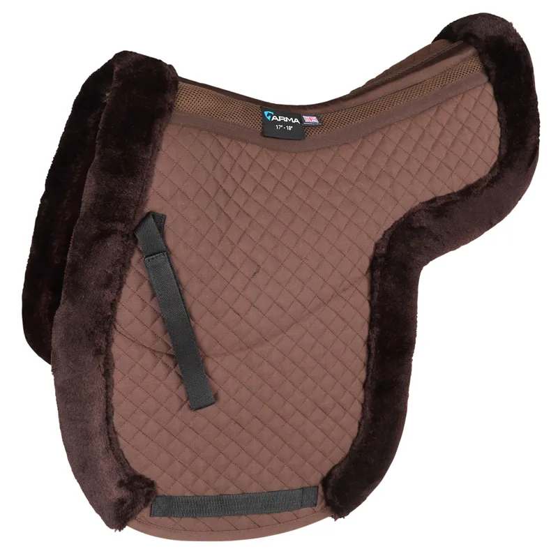 ARMA Performance Fully Lined Numnah - Brown