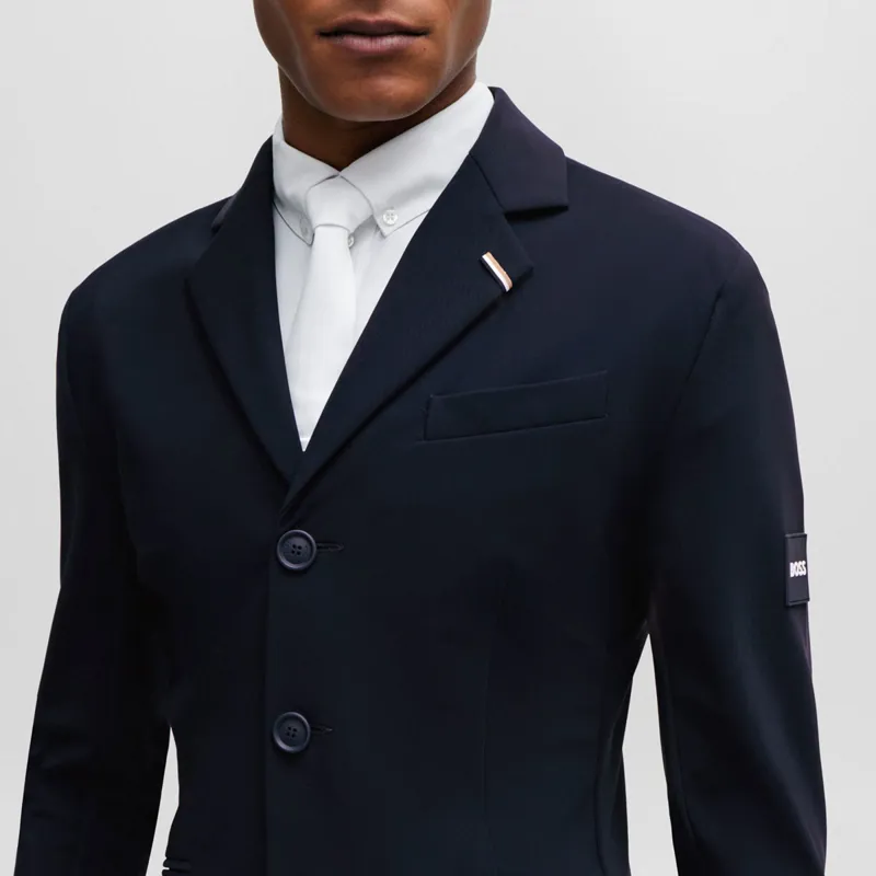 BOSS Equestrian Allen Mens Show Jacket - Sky Captain-2