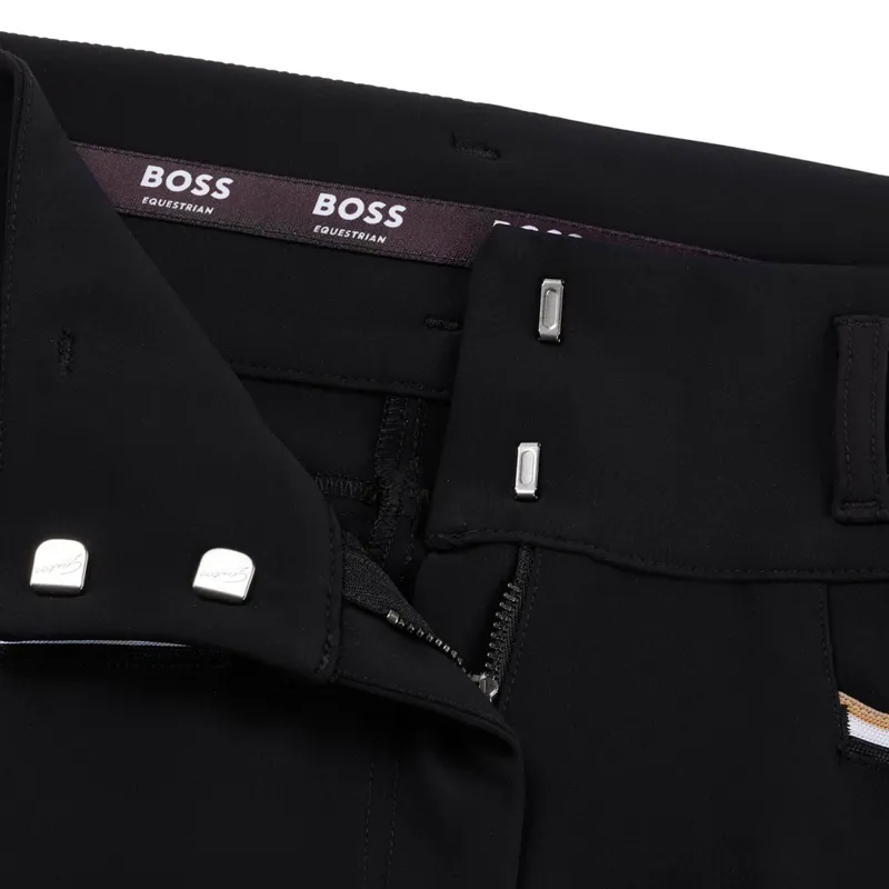 BOSS Equestrian Hailey Full Grip Ladies Breeches - Black-2
