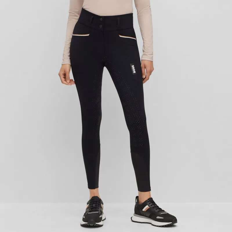 BOSS Equestrian Hailey Full Grip Ladies Breeches - Black