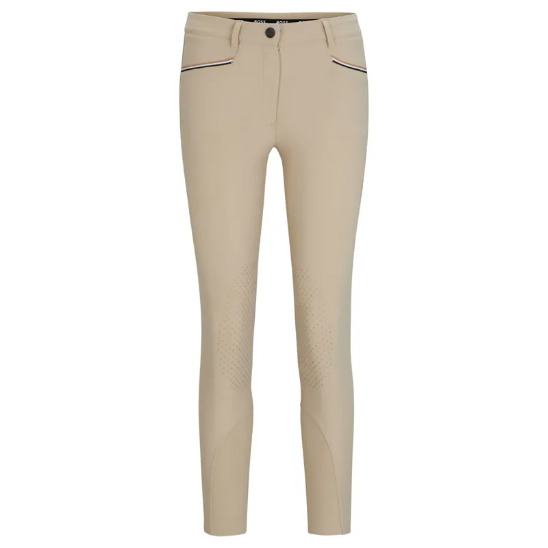 BOSS Equestrian Hazel Knee Grip Ladies Competition Breeches - Beige-1
