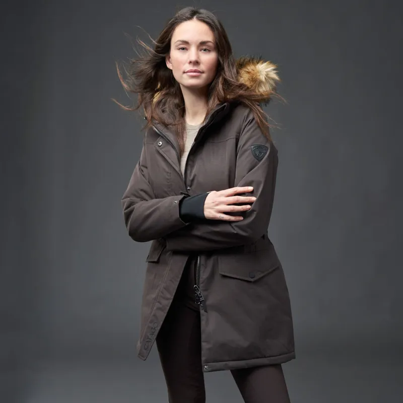 Catago Amy Waterproof Ladies Parka Jacket - After Dark