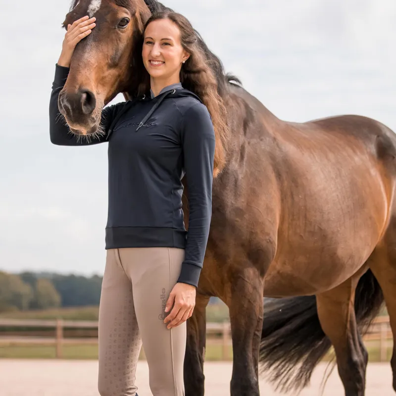 Cavallo All Year Ladies Hoodie - Dark Blue-6