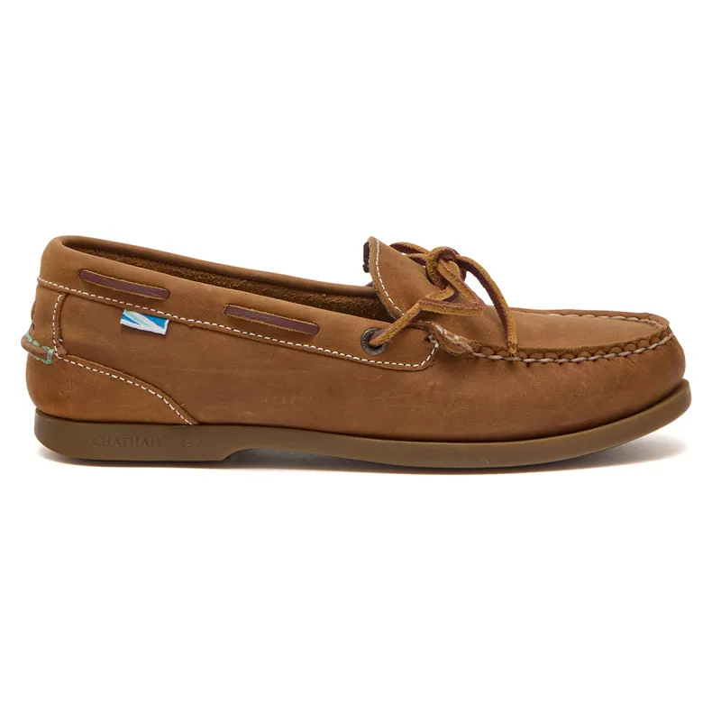 Chatham Olivia G2 Ladies Deck Shoes - Walnut-1