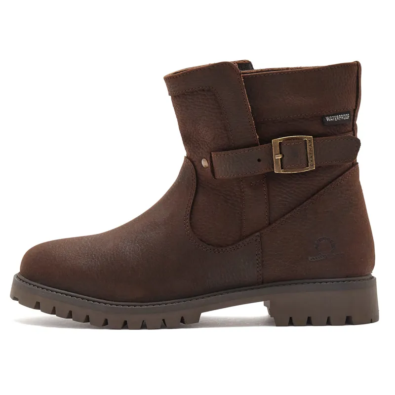 Chatham Ripon Ladies Waterproof Ankle Boots - Dark Brown-1