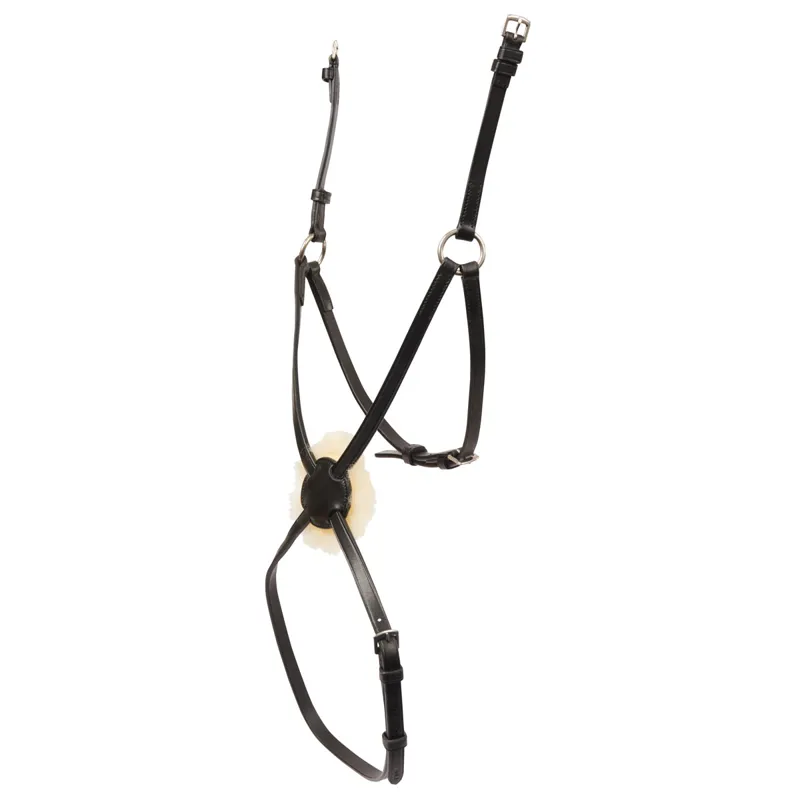 Collegiate Mono Crown Grackle Noseband - Black